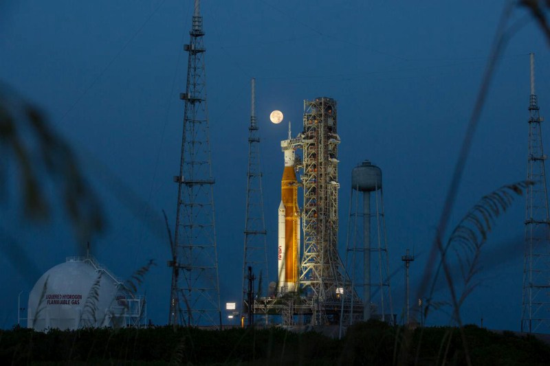 NASA planea lanzar el Artemis I a finales de agosto o septiembre de 2022. Foto de EFE