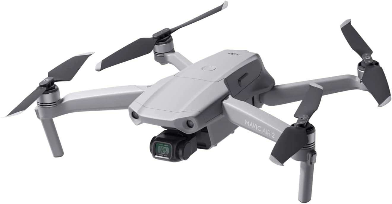 DJI Mavic Air 2 Combo Fly More y Care Bundle, Drone, Cámara 48 MP 4K, Estabilizador de 3 Ejes, 34 min de Vuelo, Sin Tarjeta, Con Care Refresh