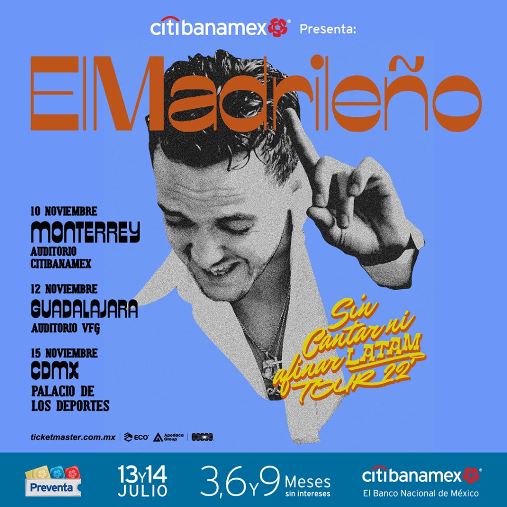 Estas son las fechas y precios del regreso de C. Tangana a México