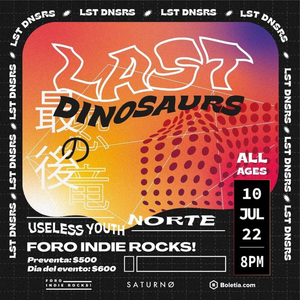 ¡Te regalamos boletos para el concierto de Last Dinosaurs en CDMX!