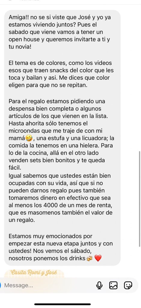 Abusada: Mujer organiza un 'Open House' y pide muebles de regalo para su nueva casa 