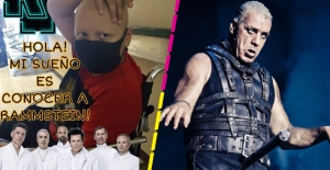 Él es Diego, el niño que verá a Rammstein gracias a los fans de la banda