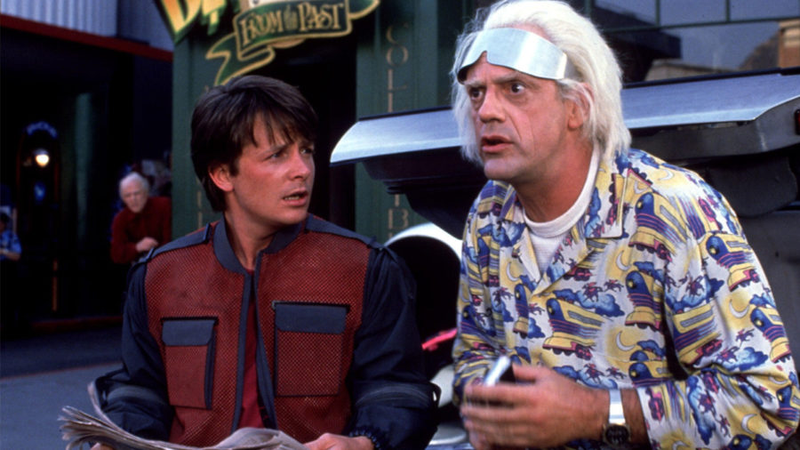 Michael J. Fox y Christopher Lloyd