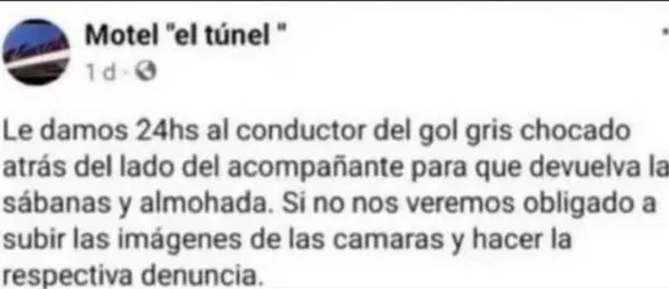 Ay no: Motel amenaza a clientes por robarse una sábana y una almohada 