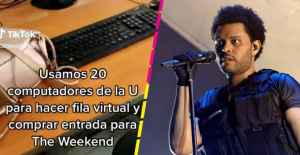 El tip random del día: Tiktoker usó 20 computadoras de su escuela para comprar boletos de The Weeknd