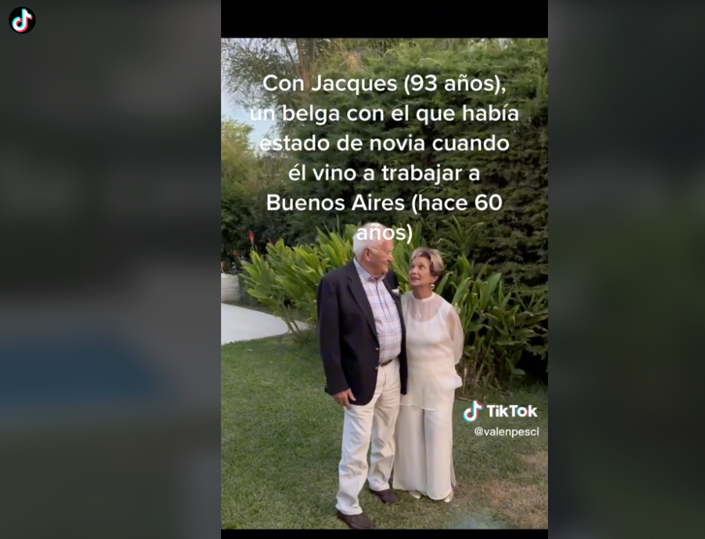 Abuelitos que eran novios en su juventud se vuelven a ver y se casan