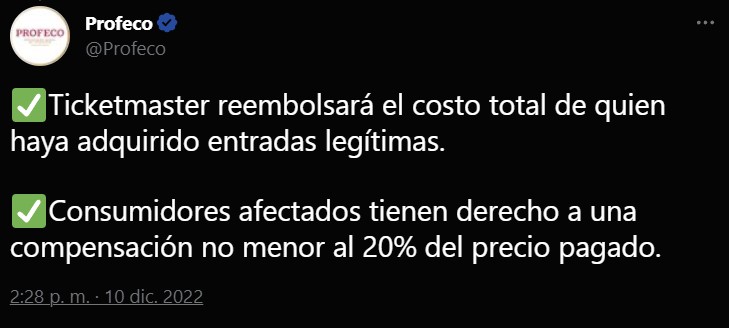 Ricardo Sheffield, titular de Profeco, anuncia multa a Ticketmaster por boletos de Bad Bunny