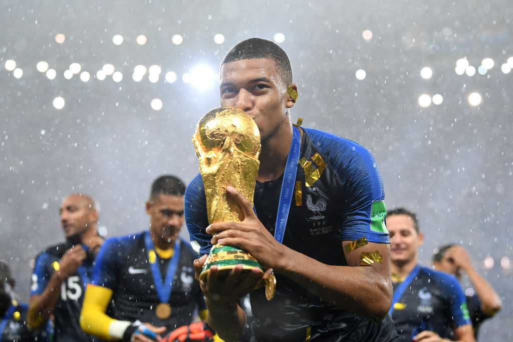 Kylian Mbappé campeón del Mundo