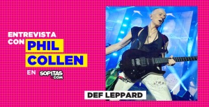 Phil Collen nos cuenta sobre los shows de Def Leppard con Mötley Crüe en México y más