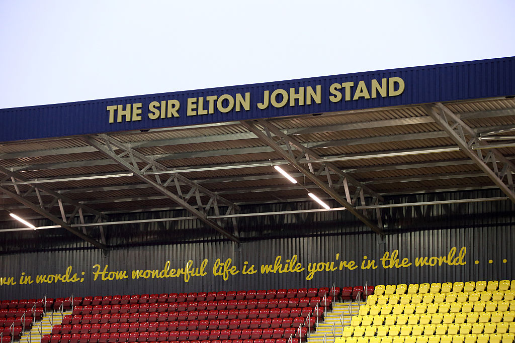 Vicarage Road Elton John Stand