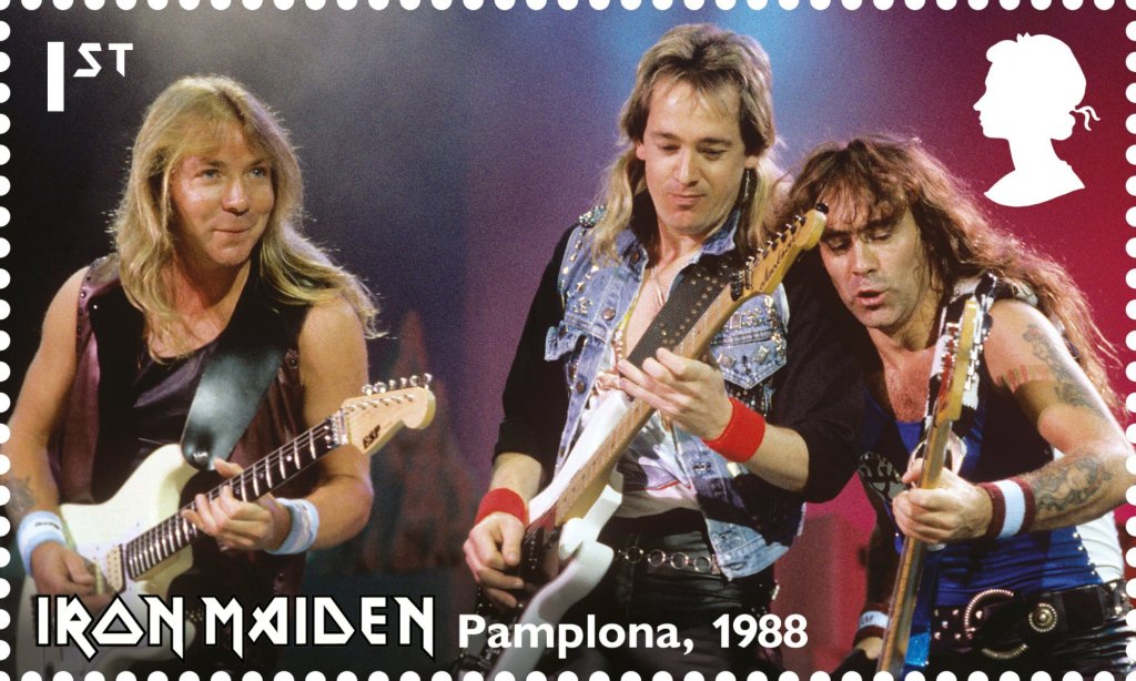 Iron Maiden tendrá sus propios sellos postales (y te decimos cómo conseguirlos)