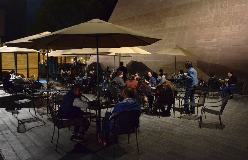 Terraza de la Cineteca Nacional