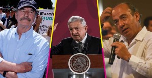 Fox y Calderón critican los 20 "vivas" que AMLO dará en el Grito de Independencia