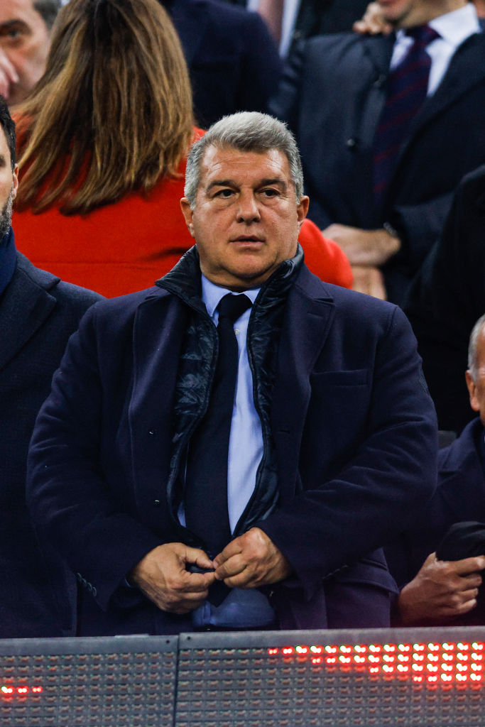 joan laporta barcelona la liga