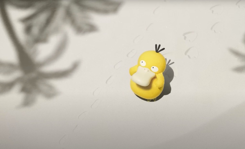 vistazo de Psyduck en Pokemon Concierge de Netflix