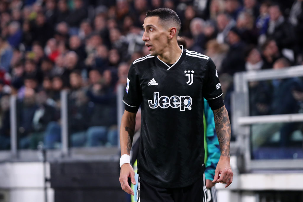 Di María con la Vecchia Signora