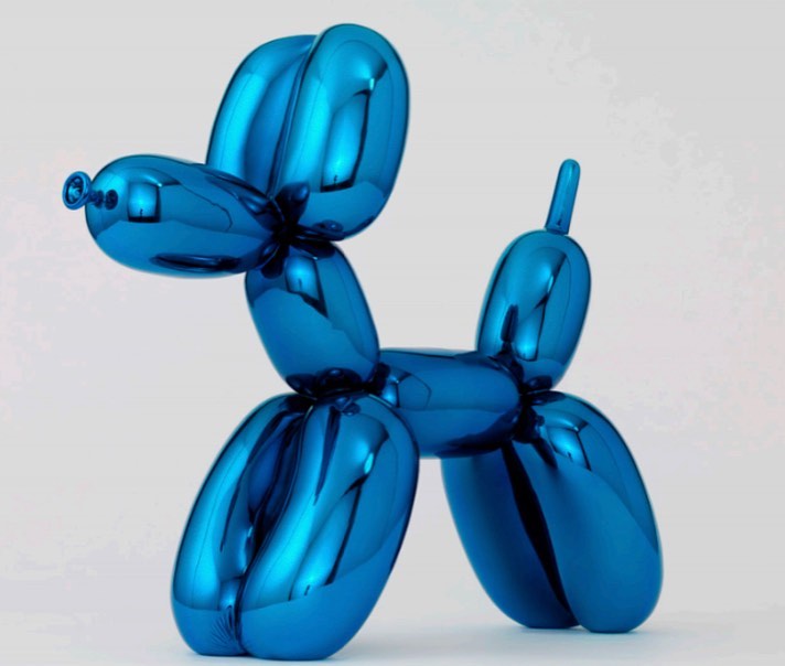 Mujer rompe una escultura de 42 mil dólares de Jeff Koons por tocarla con el dedo