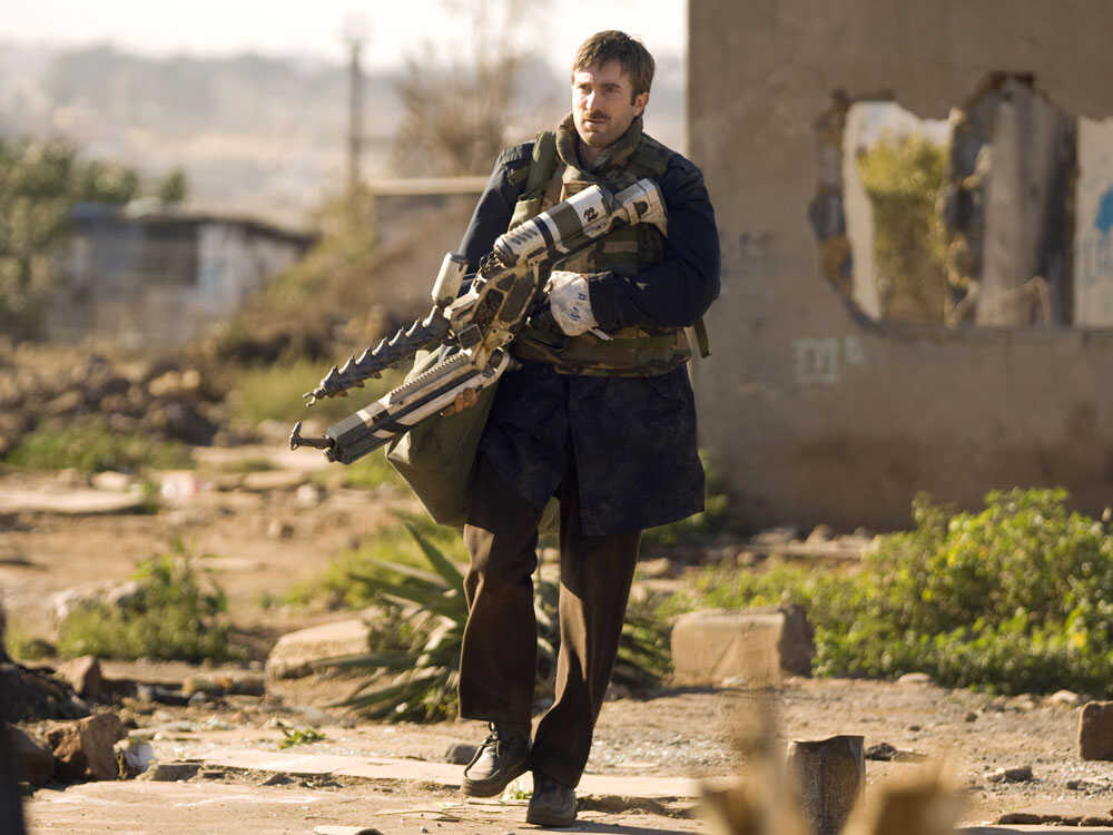 Sharlto Copley como Wikus en 'District 9'