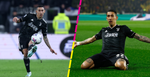 ¡De zurda y al ángulo, papá! Checa el golazo que se aventó Di Maria con la Juventus en Europa League