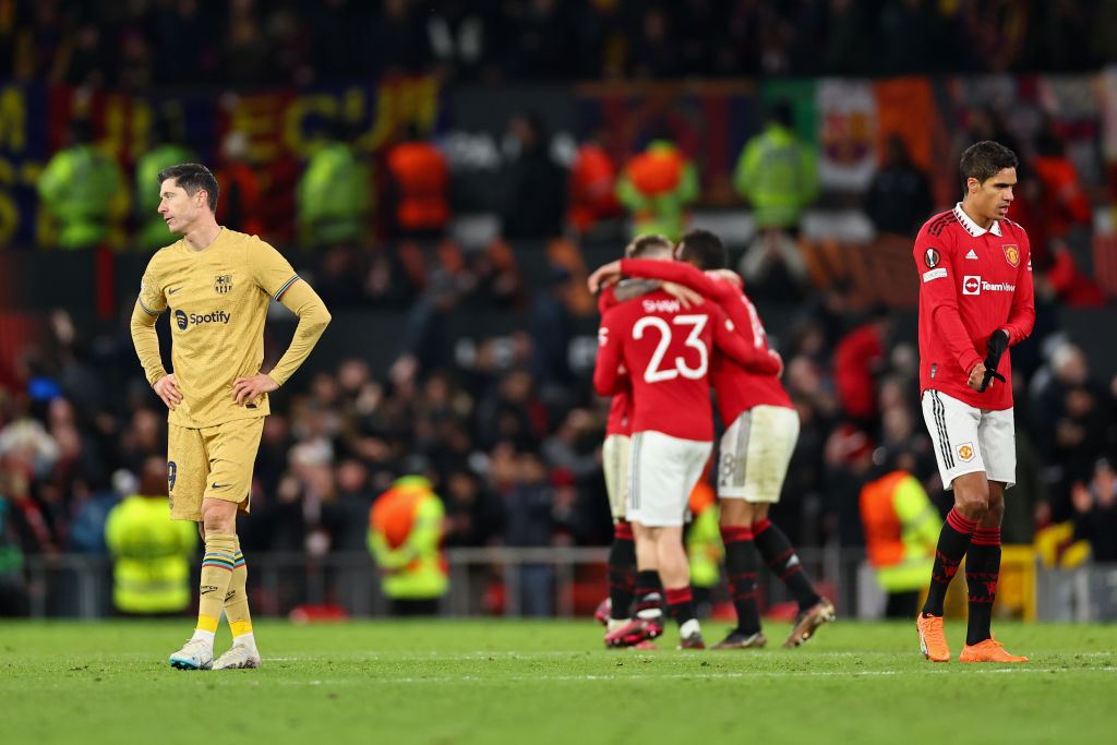 Manchester United eliminó al Barcelona en la Europa League