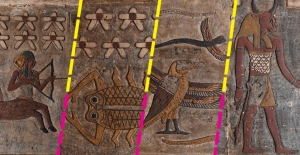 Representación del zodiaco en Egipto.