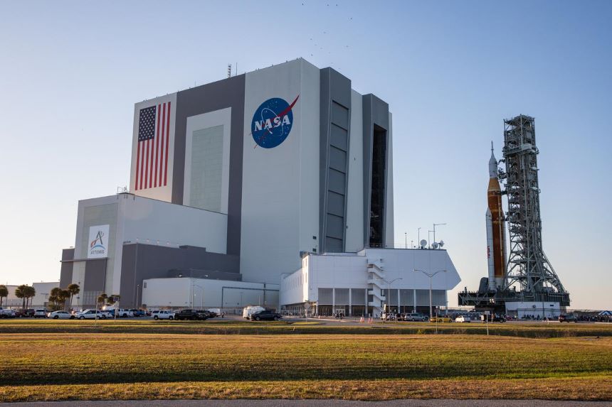 El nuevo traje espacial de la NASA.