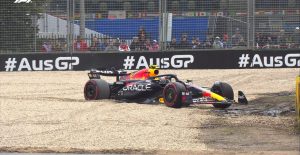 Los problemas y abandono de Checo Pérez en la Q1 del GP de Australia