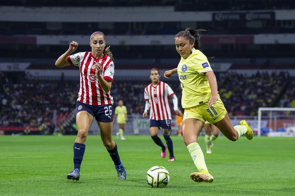 América recibió a Chivas en el Clásico de Clásicos femenil