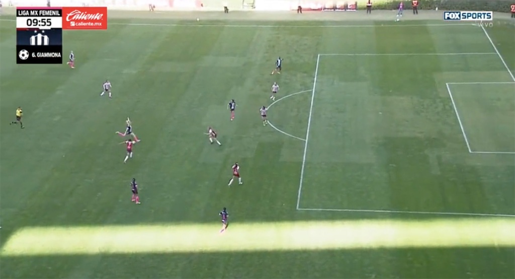 ¡Al ángulo! El golazo descomunal de Carlee Giammona en el Chivas vs Rayadas de la Liga MX Femenil