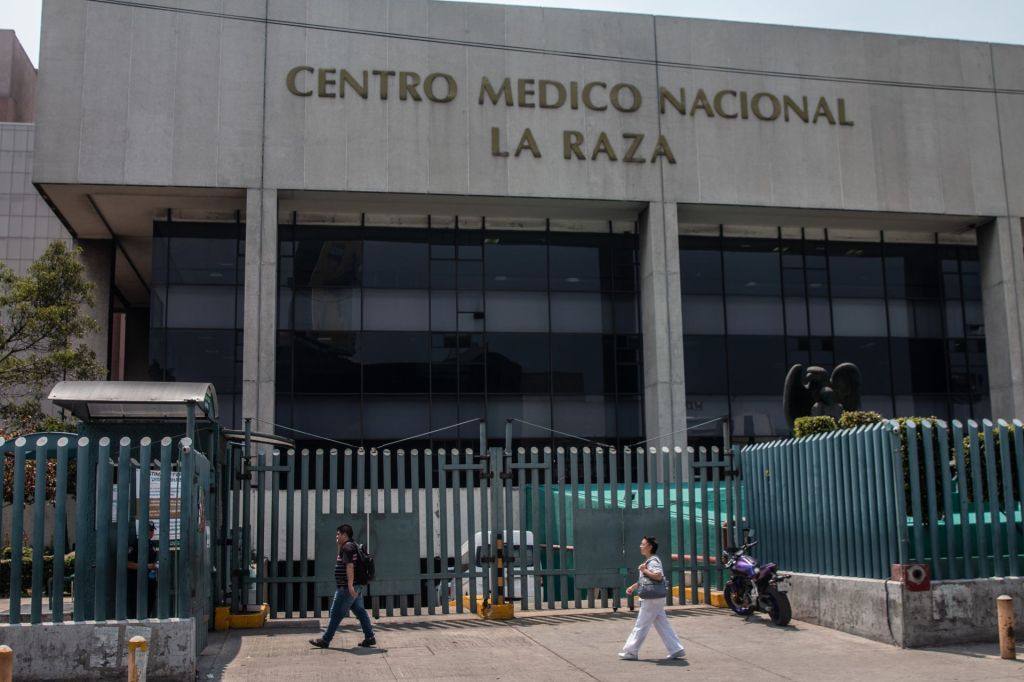 El hospital La Raza del IMSS 