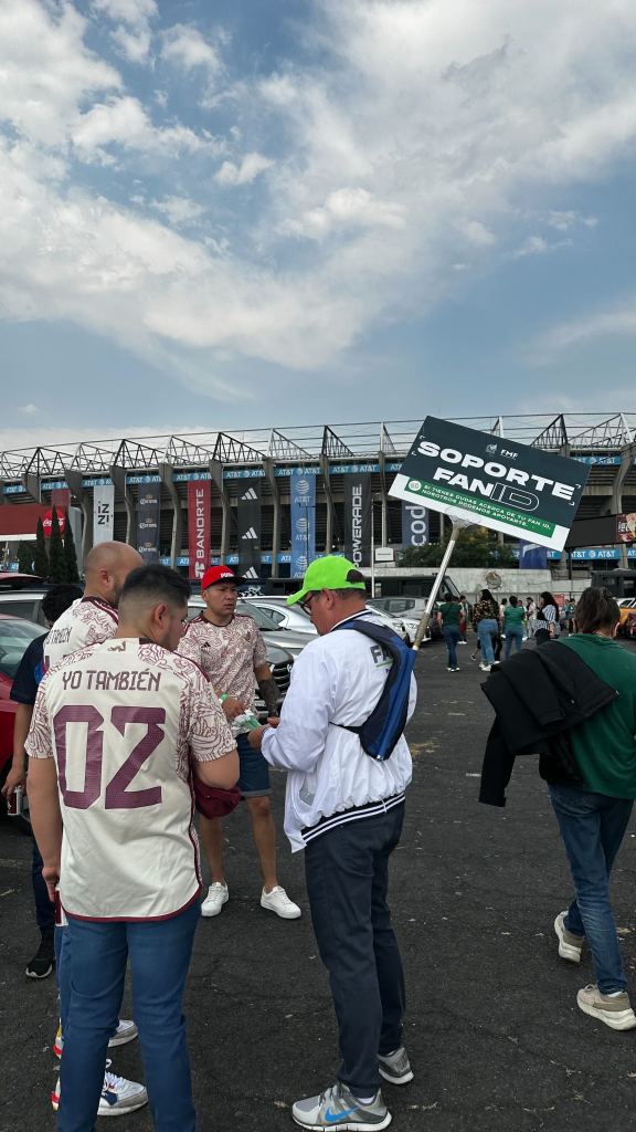 El FAN ID fue necesario en el Azteca