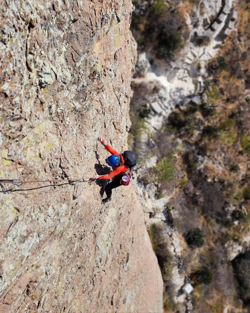 Viridiana Álvarez alpinista mexican