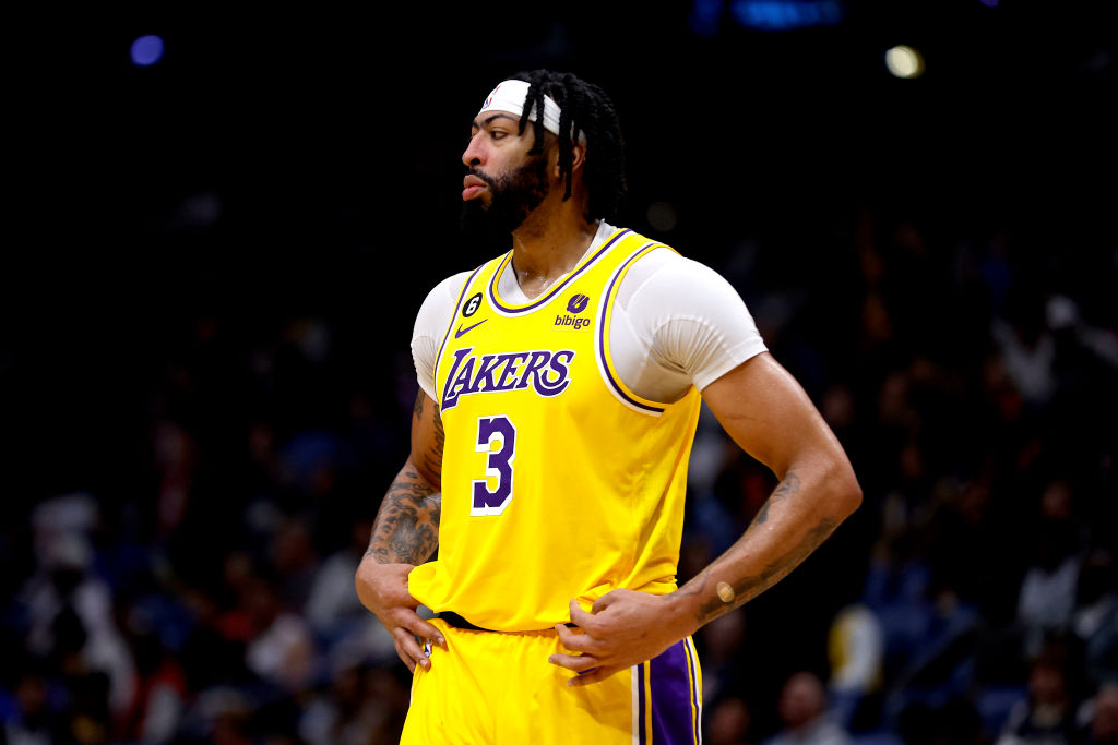 Los Angeles Lakers vs Phoenix Suns Anthony Davis