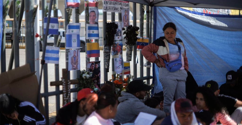 videos-protesta-migrantes-amlo-juarez