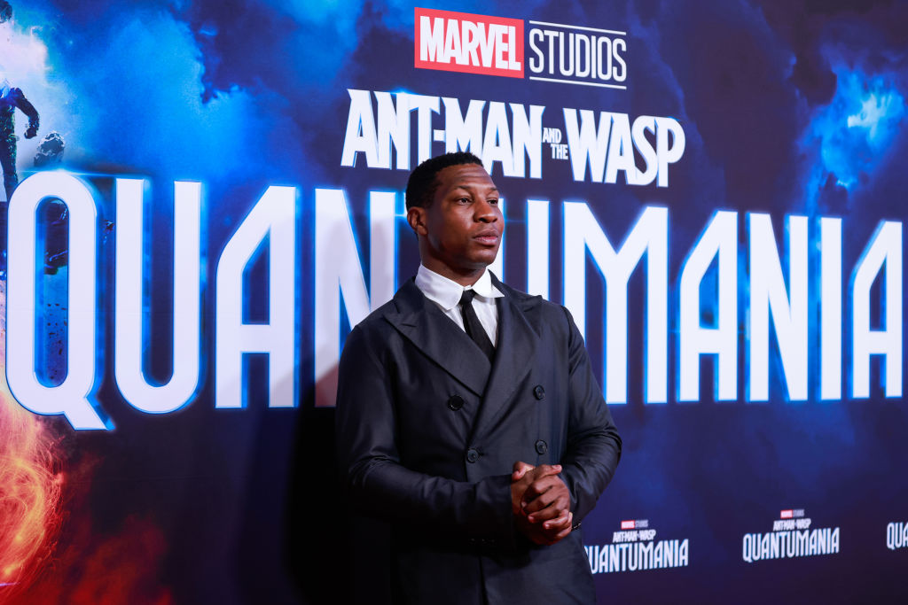 Jonathan Majors en la premiere de 'Ant-Man 3'