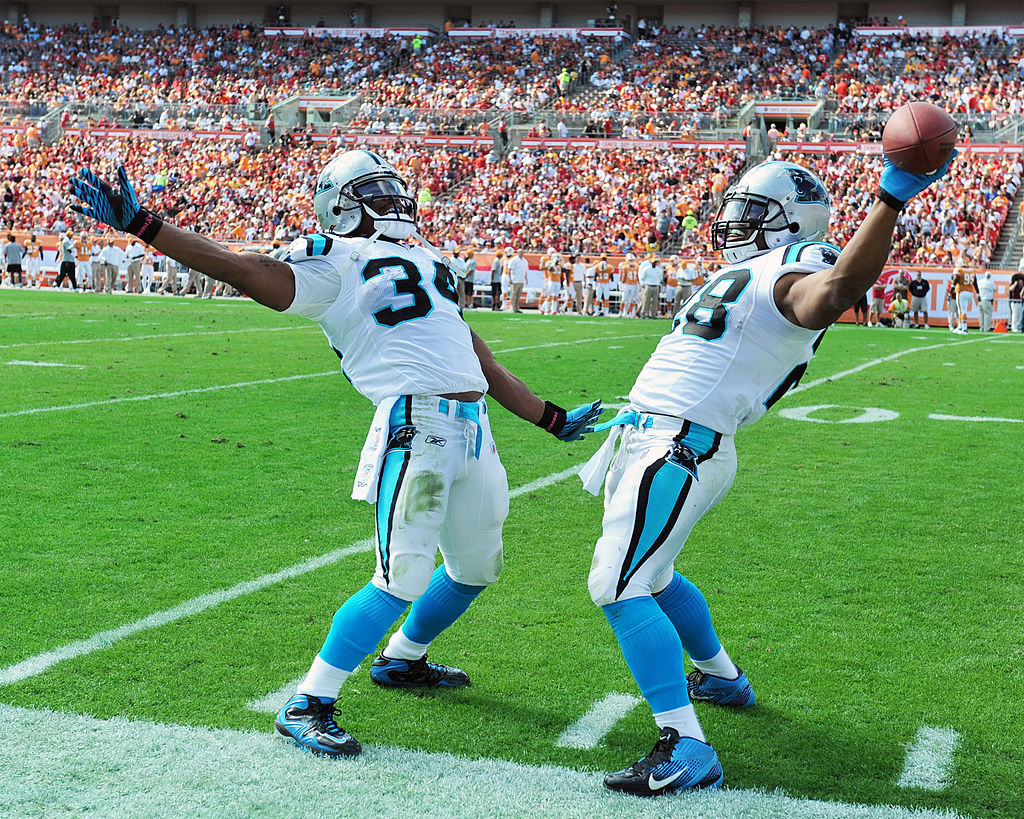 Jonathan Stewart y DeAngelo Williams