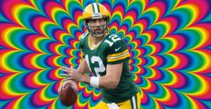 ¡No es broma! Aaron Rodgers será orador en una conferencia de ciencia psicodélica