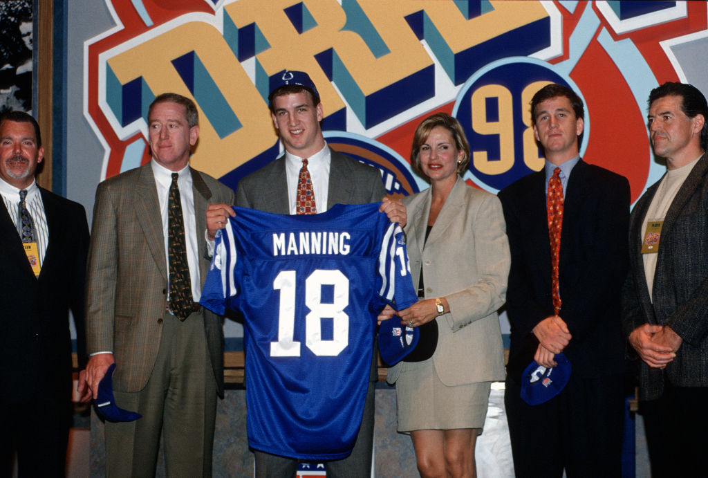 Peyton Manning, uno de los mejores primeros picks globales en la historia del Draft de NFL