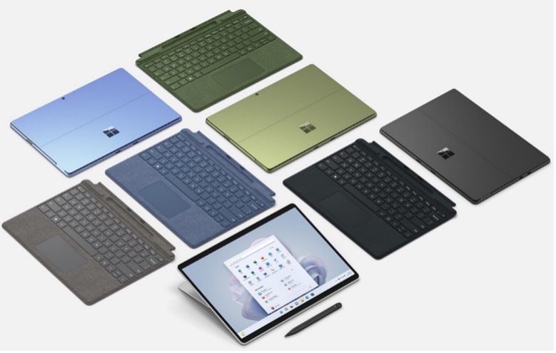 Llegan nuevos colores de Microsoft Surface Pro 9