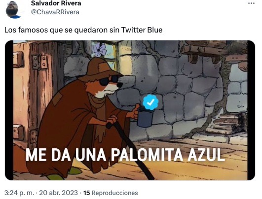 Memes de Twitter marcas de verificación eliminadas