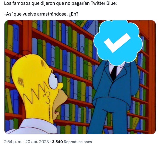 Memes de Twitter marcas de verificación eliminadas