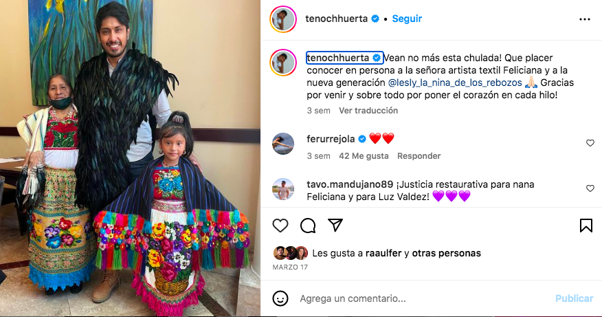 La capa de Tenoch Huerta y las acusaciones a 'Poder Prieto' por intimidar a una promotora cultural