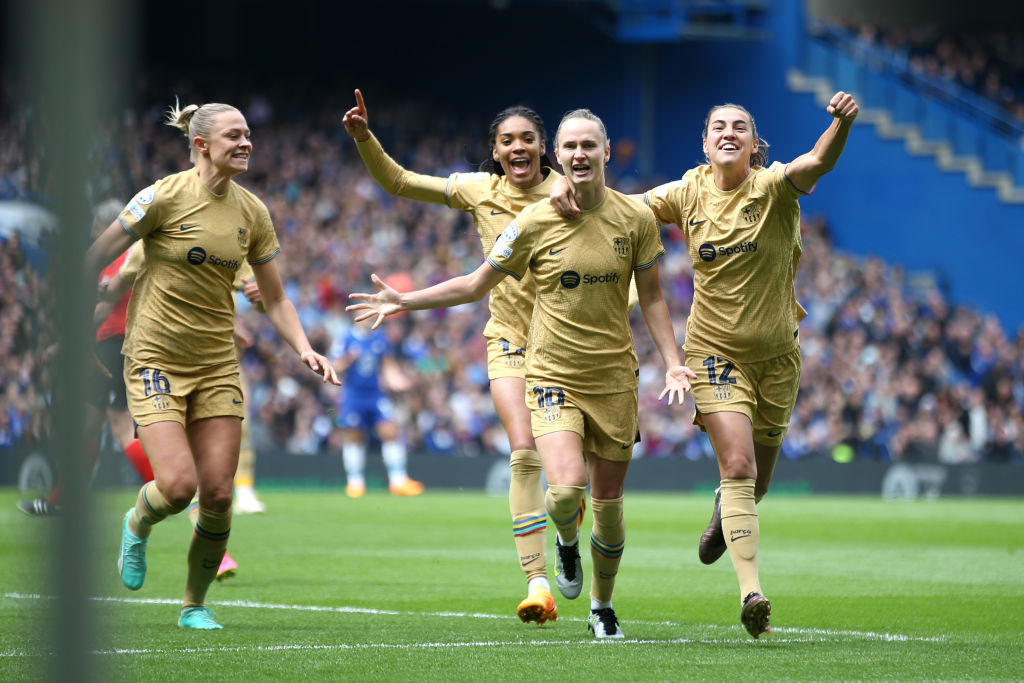 caroline graham hansen barcelona champions league femenina gol