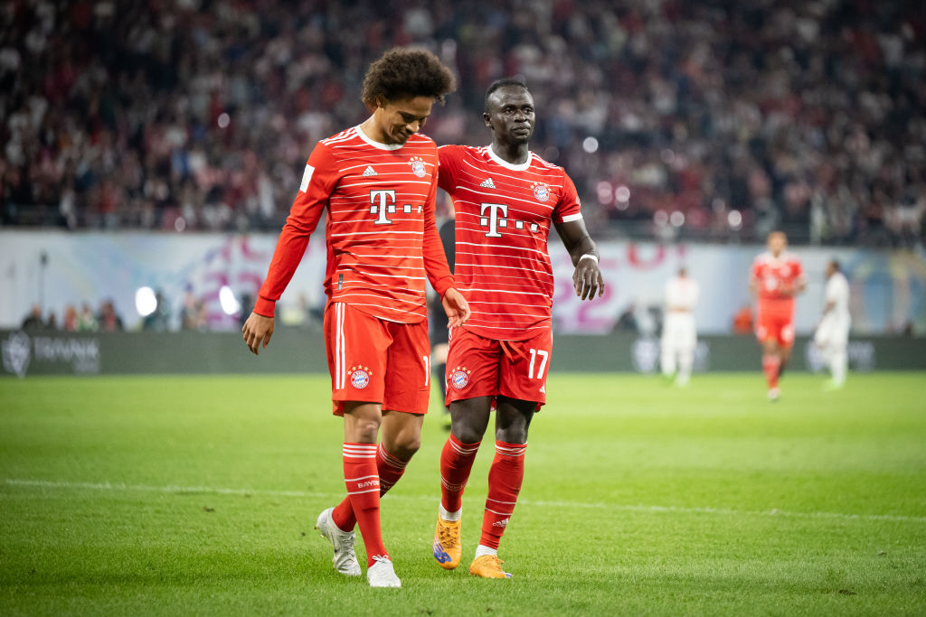 leroy sane sadio mane agresion bayern vs manchester city