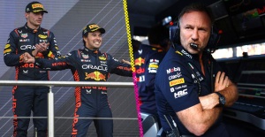 christian horner ordenes equipo red bull formula 1 checo perez max verstappen