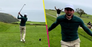 Crack en el futbol y en el golf: Checa el increíble hoyo en uno de Gareth Bale