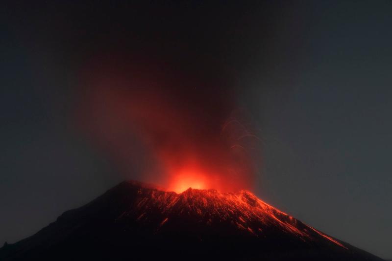 volcán popocatépetl