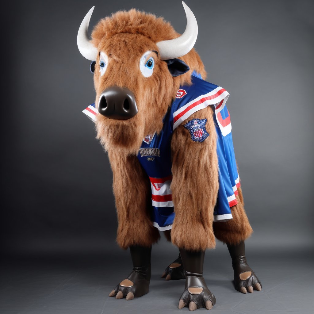 Rediseñaron las mascotas de NFL y NBA con IA y no fue lo esperado