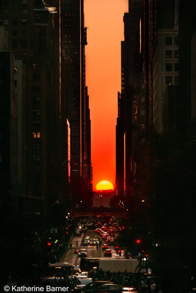 Fotos del Manhattanhenge