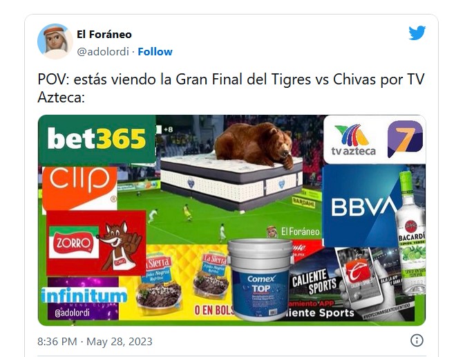 Memes de la final de Liga MX entre Chivas y Tigres